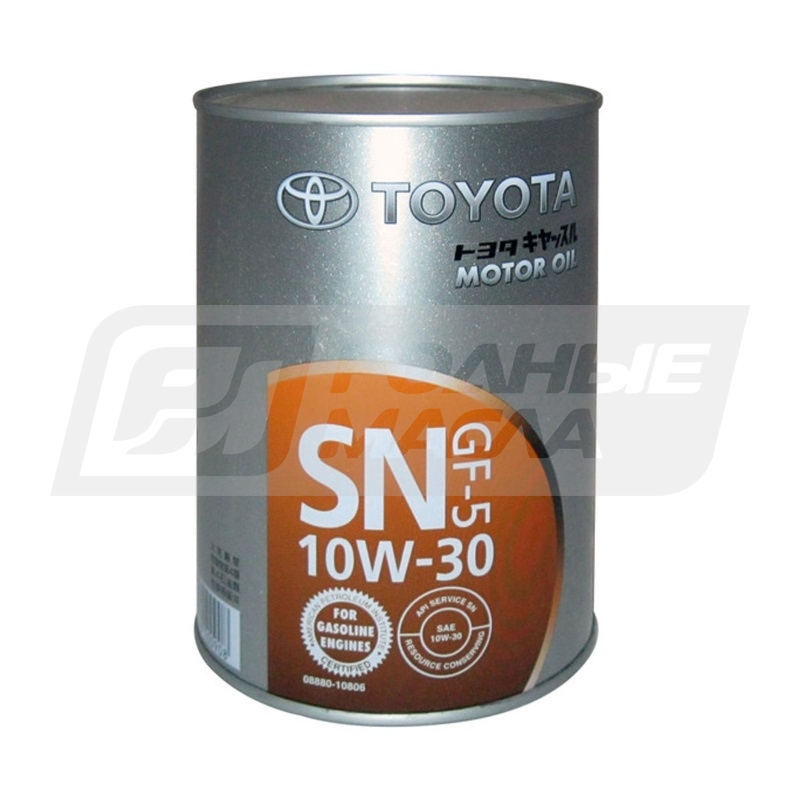 TOYOTA 10W30 SN GF-5, 1л 0888010806